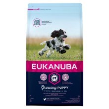 Eukanuba Dry Food Growing Puppy Medium Breed Chicken 3Kg (1)